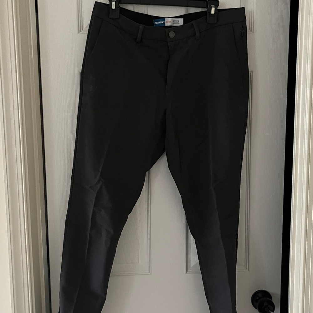 Old Navy Charcoal Tech Slim Pants